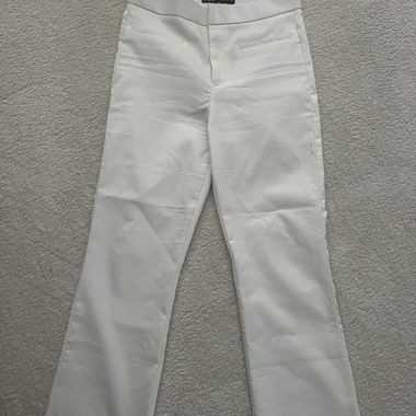 White trousers 