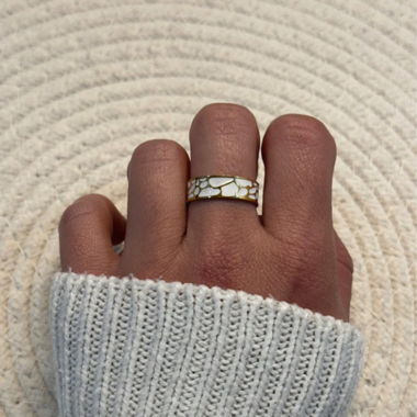 Bague acier inoxydable 