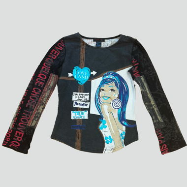 Vintage "True Romance" Custo sweatshirt