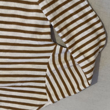 Top a maniche lunghe a righe Esprit XL