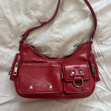 Red Shoulder Bag