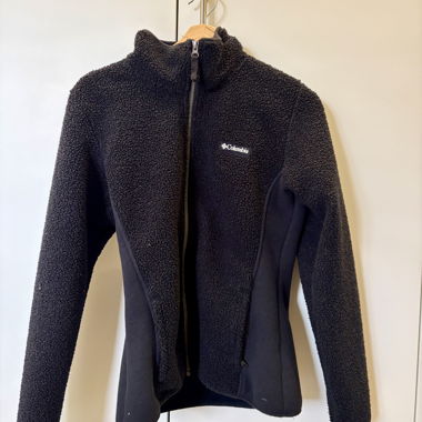 Giacca in pile Columbia nera S
