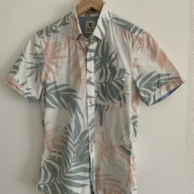 Garcia Kurzarmhemd Blumenprint