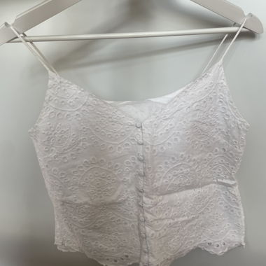 Weisses Sommertop