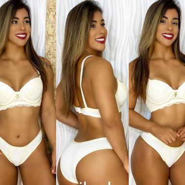 Lingerie 2236 - Élégance et Confort _taille M Blan