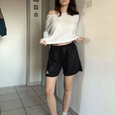 Adidas Sportshorts schwarz