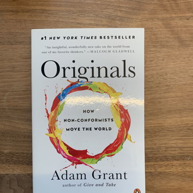Originals from Adam Grant