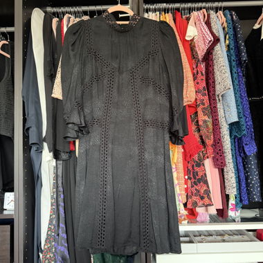 The kooples Black lace mini dress
