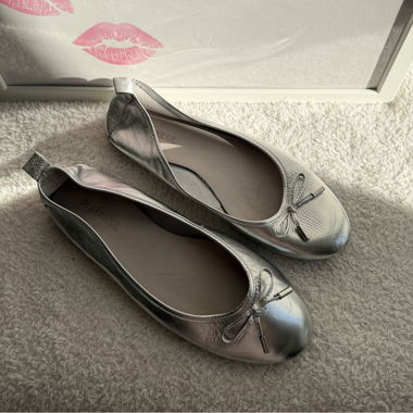 Ballerine argento taglia 38