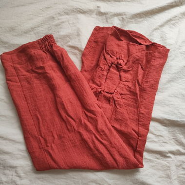 jupe longue rouge