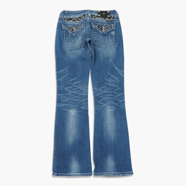 Vintage Bootcut Miss Me Jeans Damen M