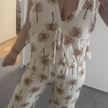 Palm Set of Top and Pants
