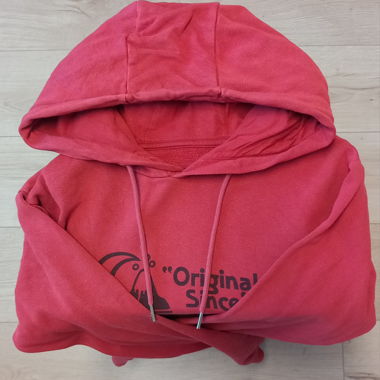 Hoodie Quiksilver rosso