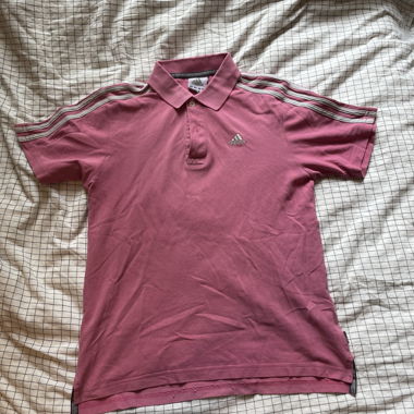 Adidas Pink Polo Shirt