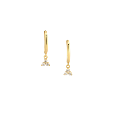 JESSIE EARRING | STERLING SILVER & GOLD PLATED