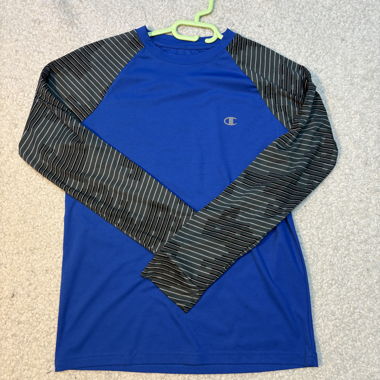 Pull de sport Champion Performance – Bleu & Noir