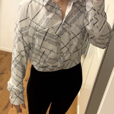 Blusa stampata
