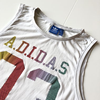 T-Shirt Adidas Women White L