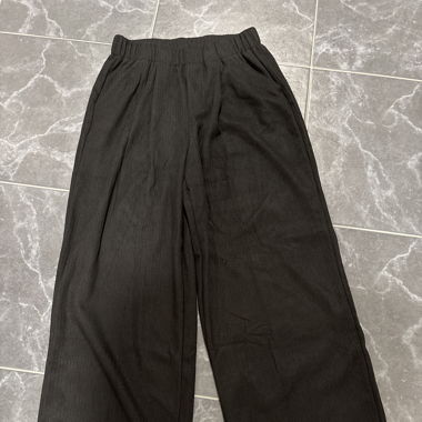 Stoffhose schwarz