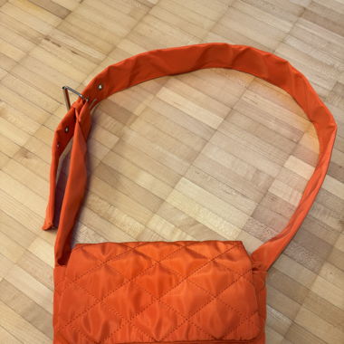 Orange crossbody/shoulder bag