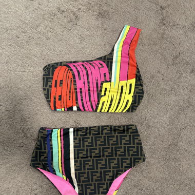 FENDI Bikini, iconic pattern size S