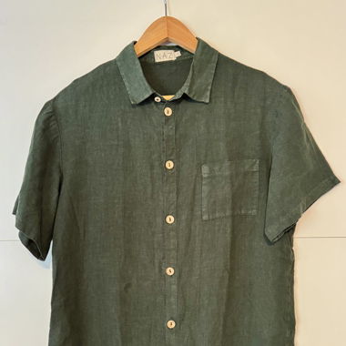 Chemise Shirt - short sleeves Linen 100%