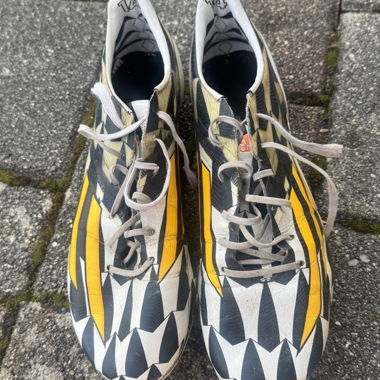 adidas football boots heavily damaged