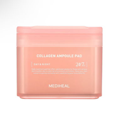 Mediheal Collagen Ampoule Toner Pad Korean