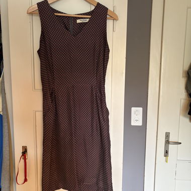 Polka Dot Dress Without Sleeves