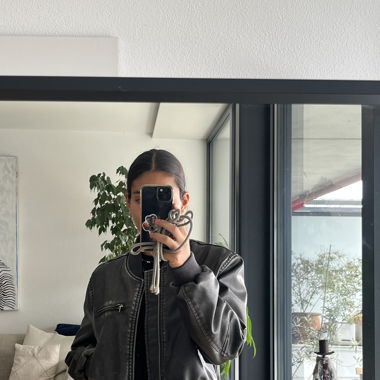 blouson bomber effte gris délavé