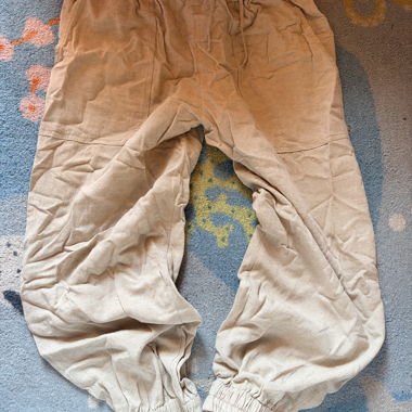 Pantalons jogger beige XL Zara