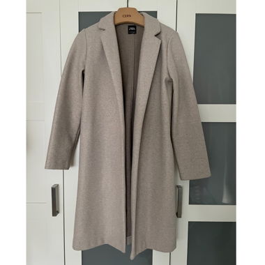 ZARA Mantel beige (S)