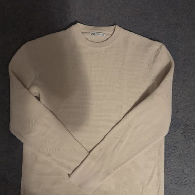 ZARA Waffelstrick Pullover