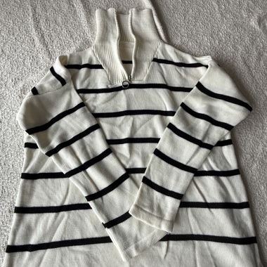 Pullover mit Reissverschluss