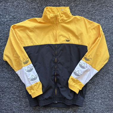 adidas Originals Jacke gelb und schwarz S