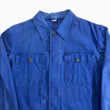 Vtg French Workwear Shirt (M)
