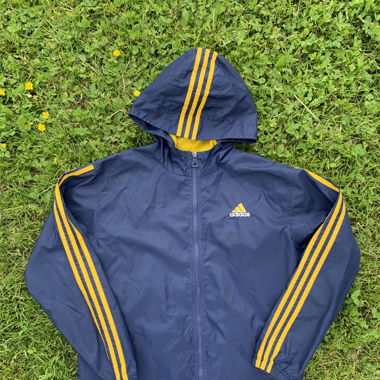 Adidas Vintage Jacket Navy/Yellow