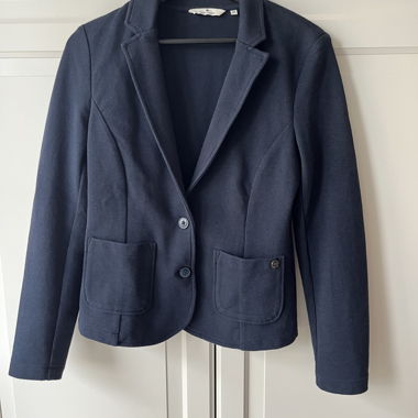 Blazer Tom Tailor blu scuro Taglia M