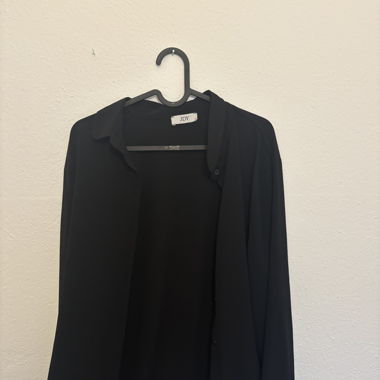 schwarze Bluse