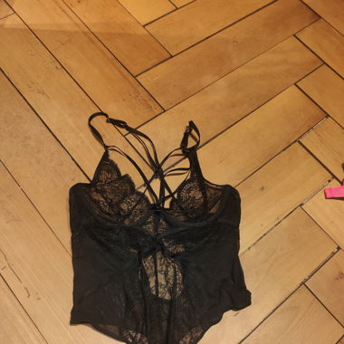 Hunkemöller schwarzer Body