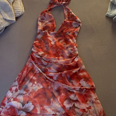Y2K Foral Dress 