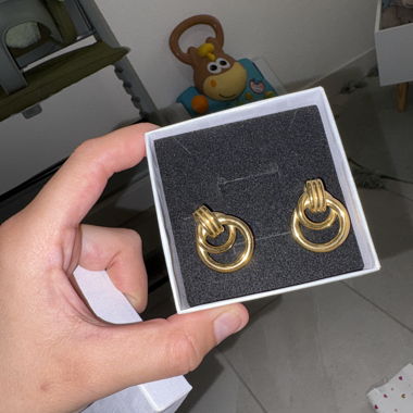 Gold Hoop Earrings