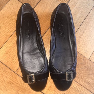 Burberry Black Ballet Flats