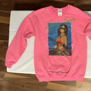 Pinkes 80er Sweatshirt