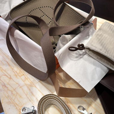 Hermès Evelyn 16 étoupe