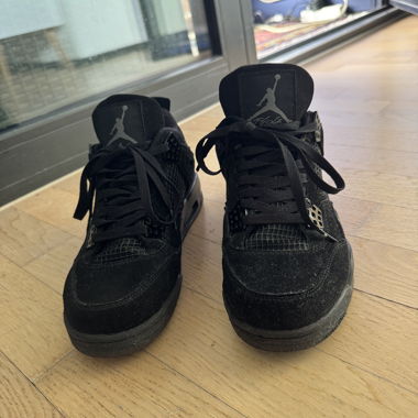 Baskets Nike Air Jordan Noires Black Cat