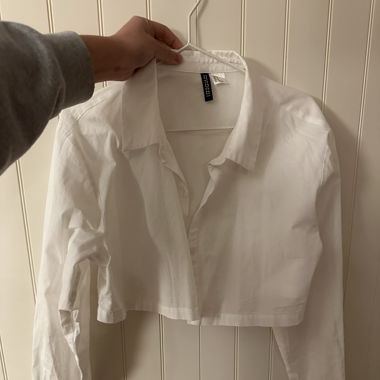 Crop hemd S