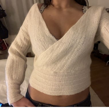 Splendido maglione lavorato a maglia sezane, raro
