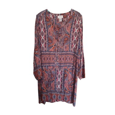 Robe bohème Soft Grey - Taille 40