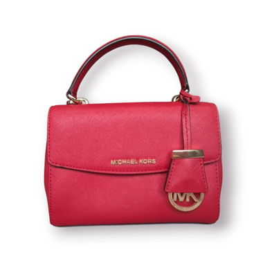 Mini sac à main Michael Kors - rouge